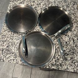 Hexclad 12” Hybrid Griddle Pan $80 Each