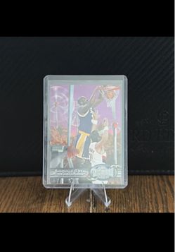 1997 SkyBox Metal Universe Shaquille O'Neal #50 Reebok GOLD