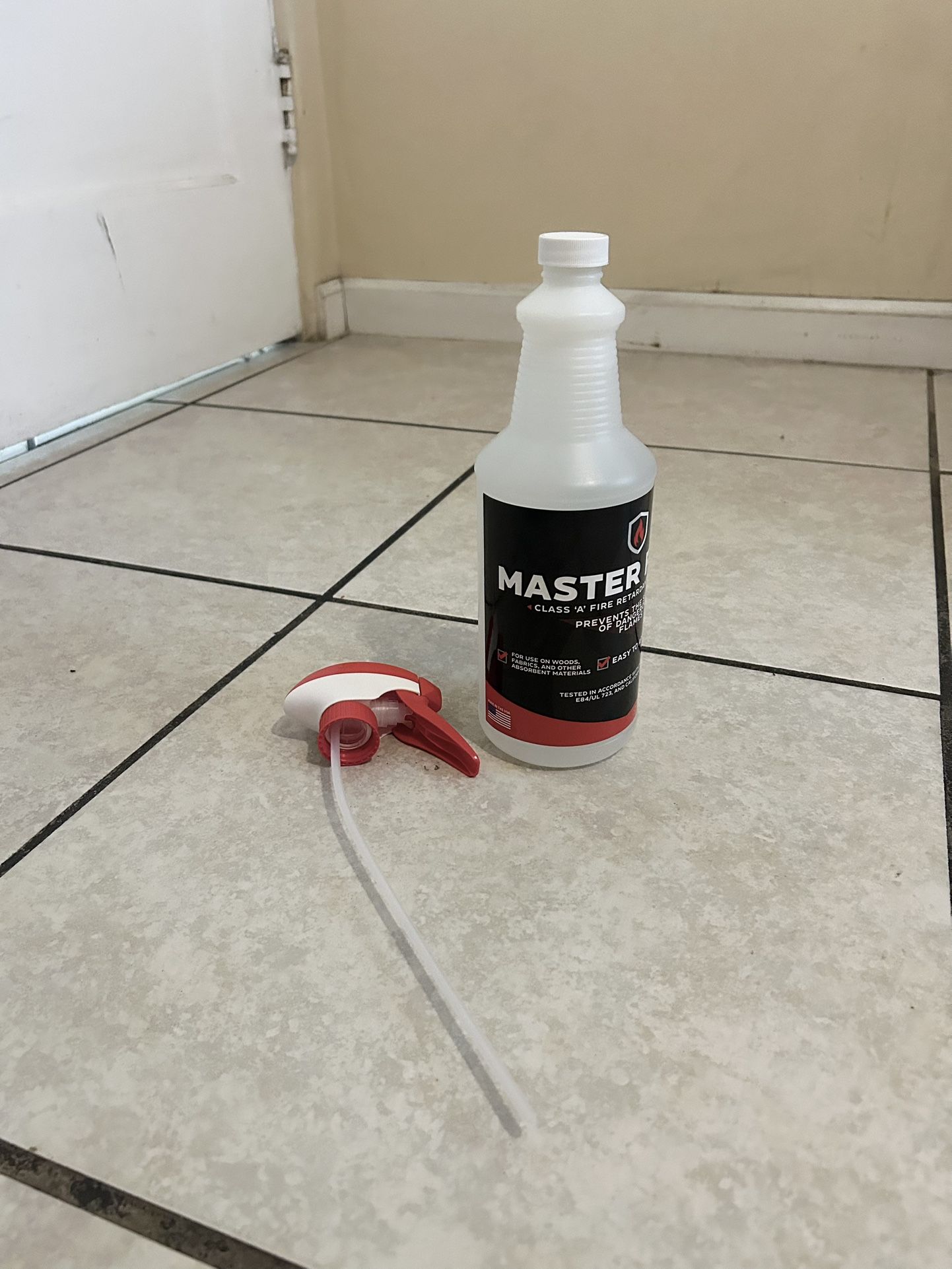 Flame Retardant Spray Bottle – Stops Spread of Flames