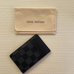 Louis Vuitton Canvas Damier Graphite Neo Card Holder