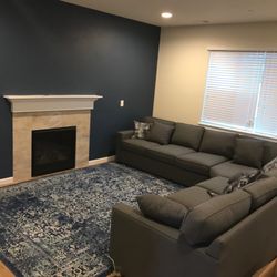 Grey Sectional Couch 