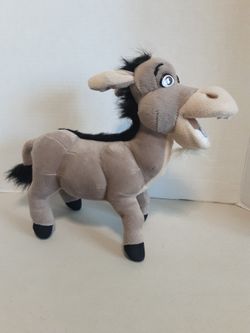 Nanco Dreamworks Donkey Plush Shrek 2 Movie, 12" X 14" L, FREE LOCAL PICK Up