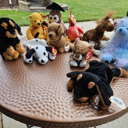 TY Beanies. All New. Each