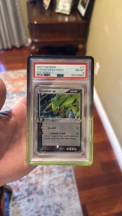 Tyranitar Pop series 1 holo PSA 8
