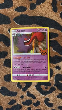 Gengar Halloween edition holographic