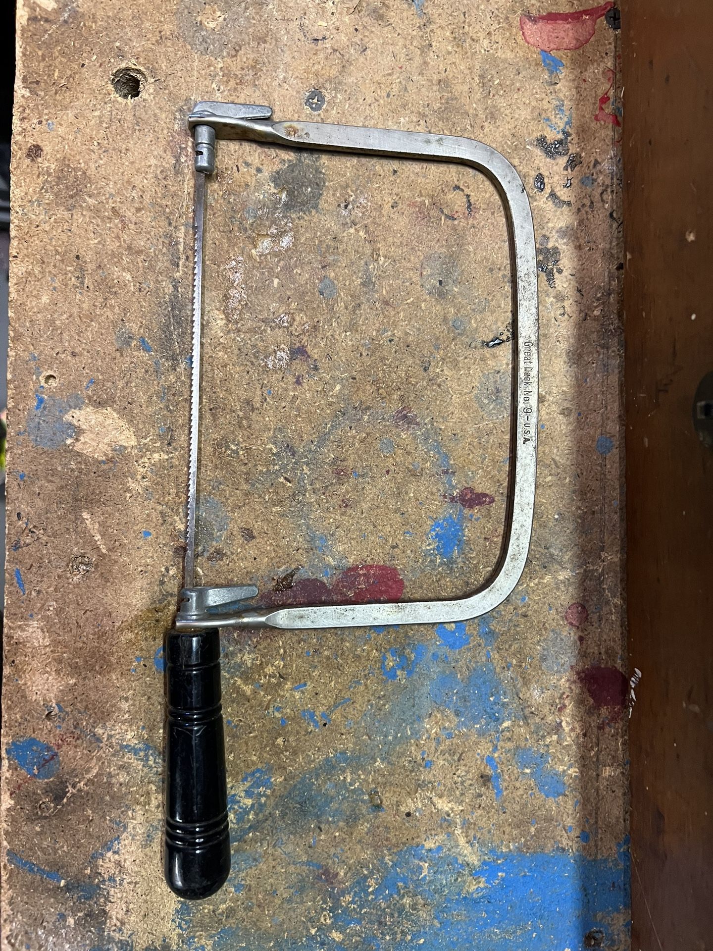 Vintage Great Neck Coping Saw No.9