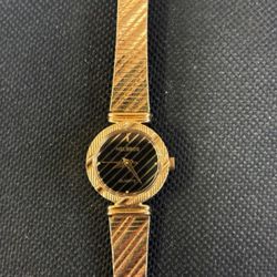Rare Helbros Gold Tone Women’s Watch! New Battery! 