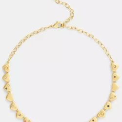 Coach Necklace And Bracelet 