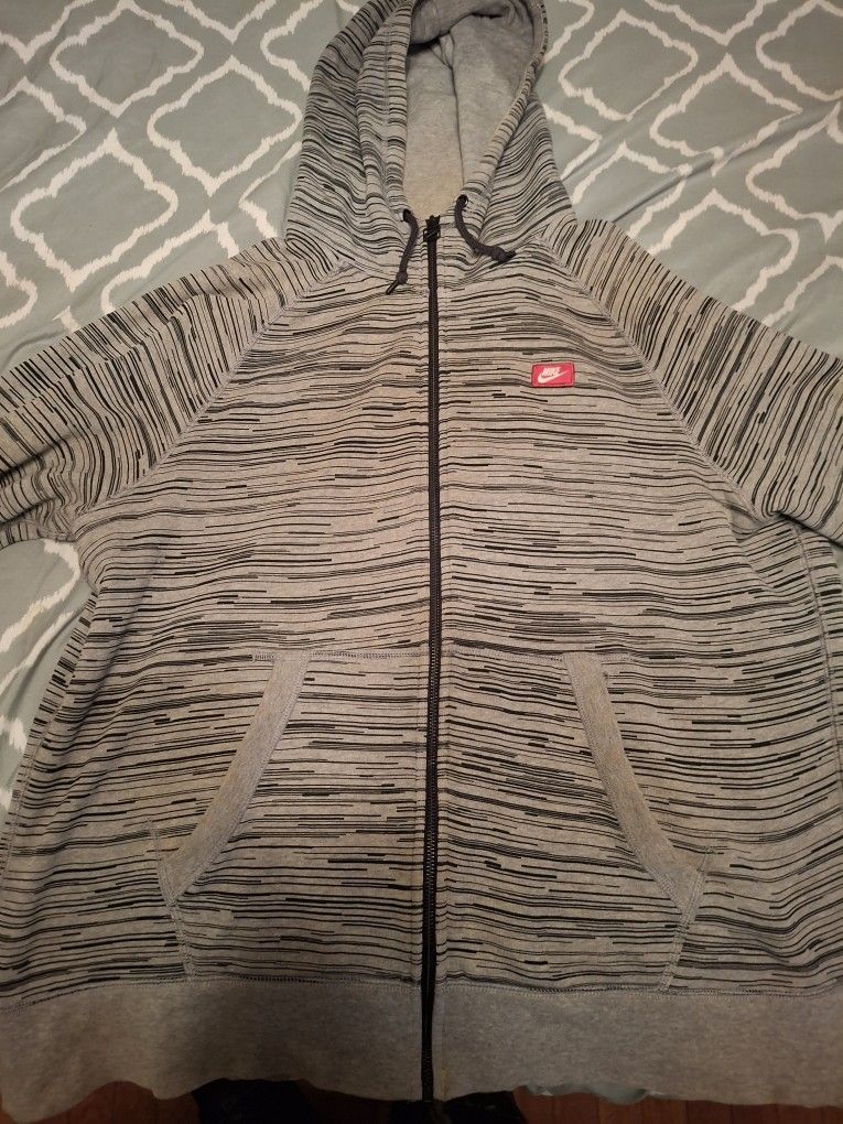 Nike Zip Up Hoodie Mens Large
