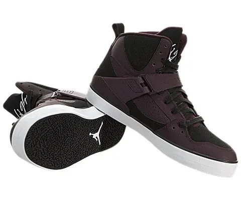 Air Jordan Flight 45 V Deep Burgundy (looks like a dark prune color)