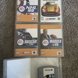 N64 Games With Cases And Manuals