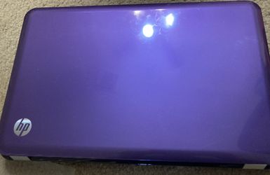 15” Hp Purple Color Laptop