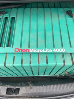 Onan microlyte 4000 even generator