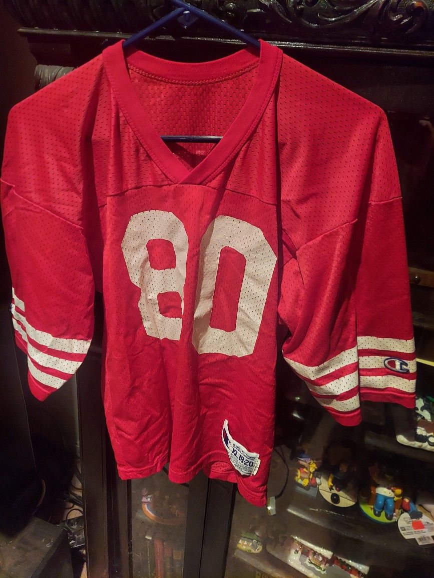 Jerry Rice 49ers Player Signed Youth Jersey