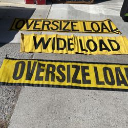 Oversized Load Signs