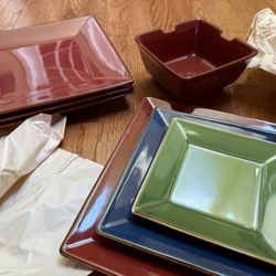 Pottery Barn Dishes - Service For 4