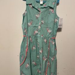 NWT Carter’s Cotton Dress for Girls Size 10