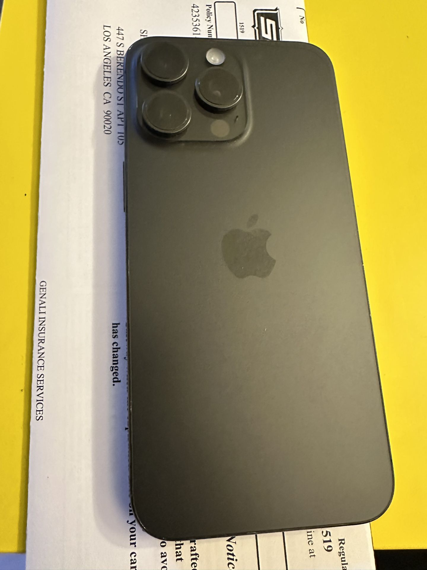 iPhone 15promax 256G Apple Intelligence, titanium Processor