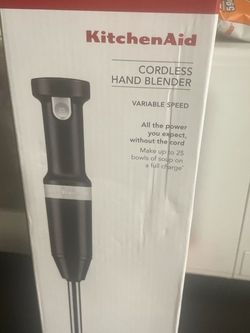 Cordless Hand Held Blender Kitchenaid