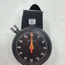 BRENO Lemania Cool Vintage Fiberglass Wrist-stopwatch Swiss made