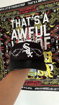 White sox vine needle hat