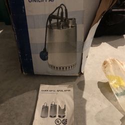 Pool/pond Submersible Electric De water Pump Kit