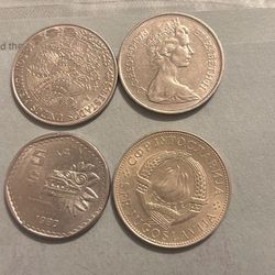 4 Rare Silver Coins!!!