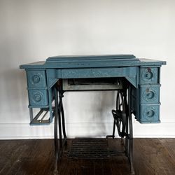 Vintage Treadle Sewing Machine Cabinet - Base