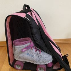 Roller Skates and Carry Bag