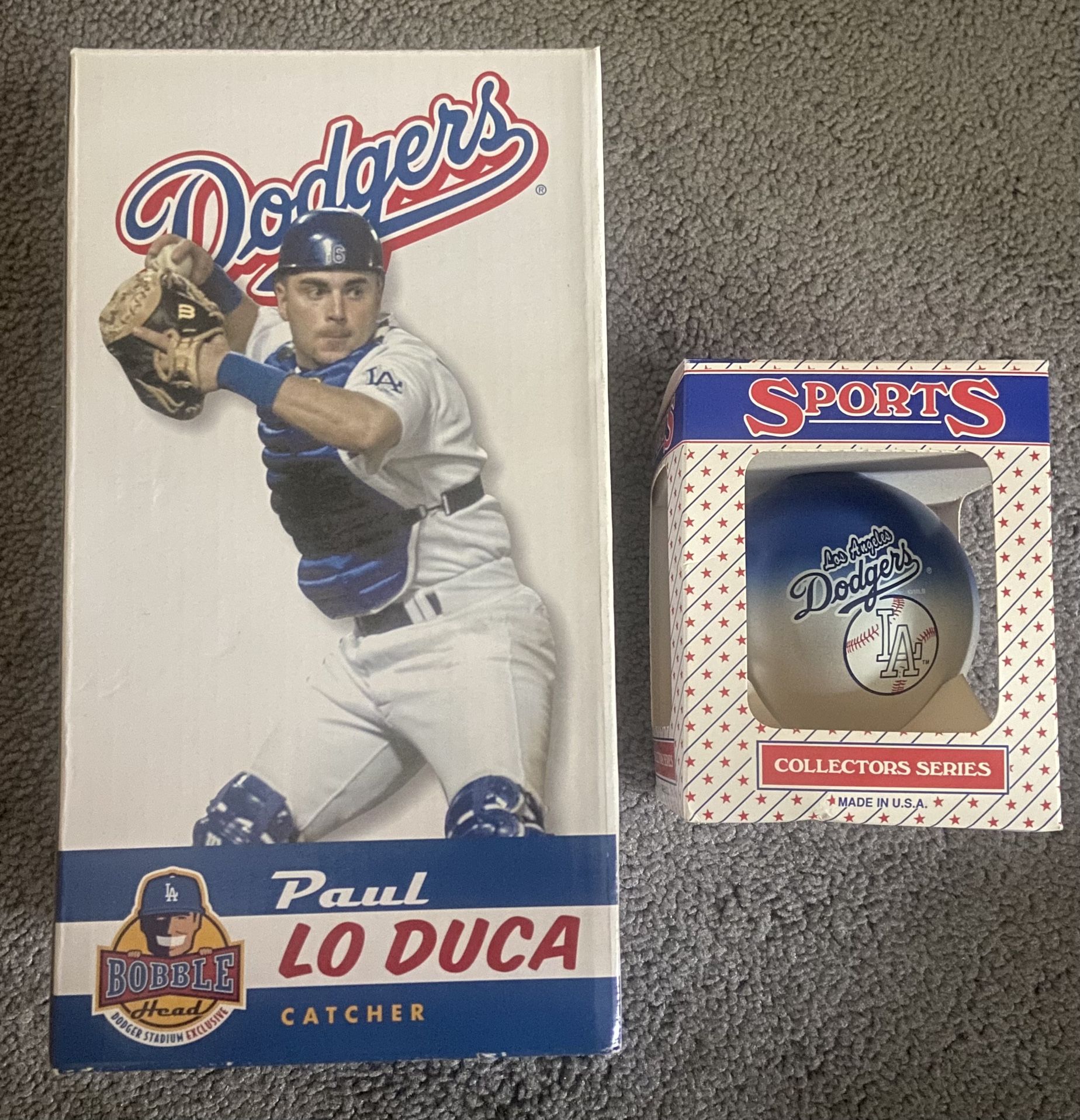 Bundle Pack: Paul Lo Duca Bobble Head and Glass Ornament