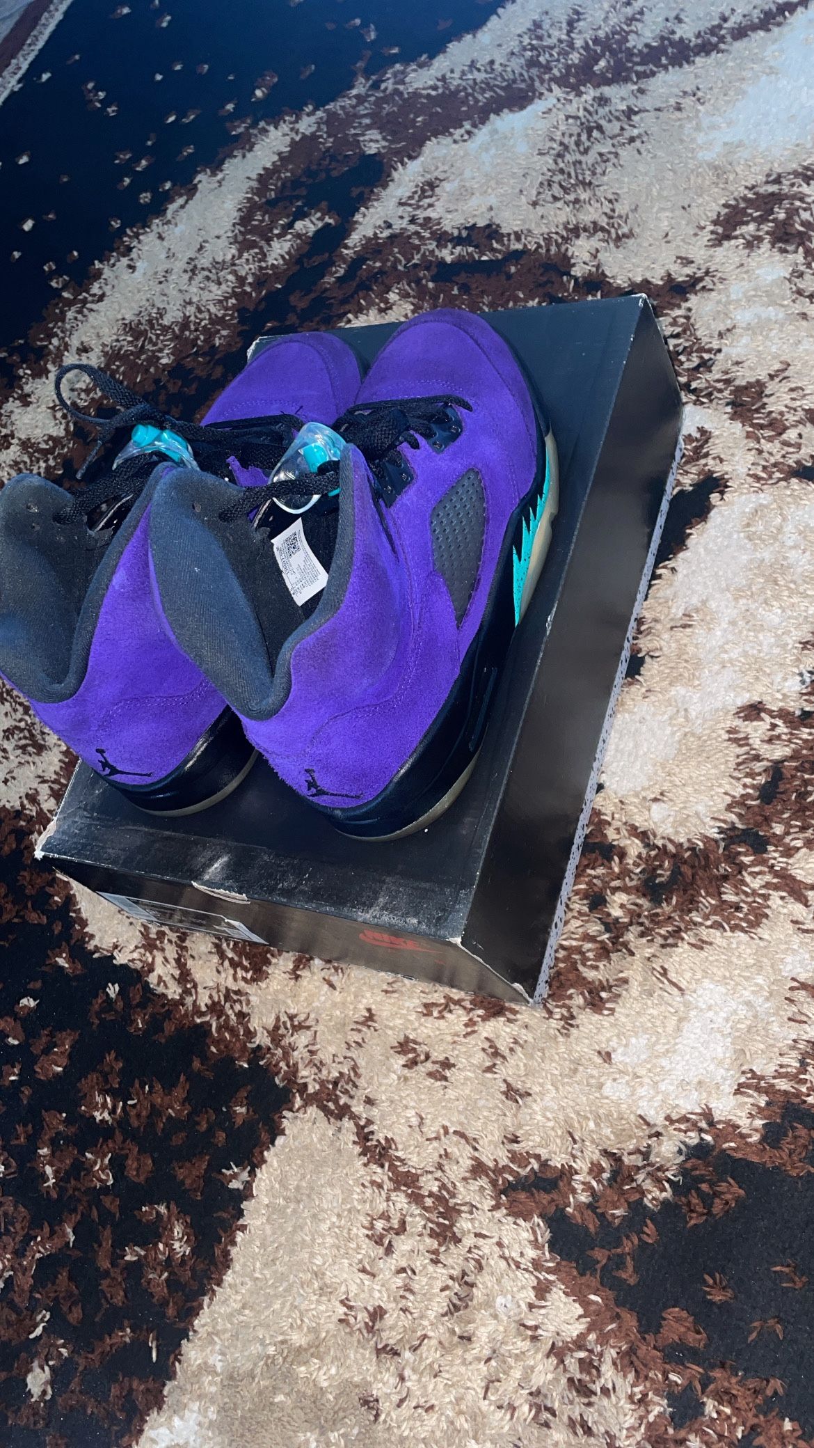 Jordan 5 Reverse Grapes