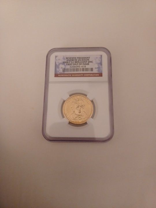 Andrew Jackson 2008 P Brilliant Uncirculated