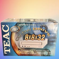 TEAC W58E 8X8X32 CD-RW Drive New And Very Rare!