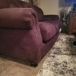 Soft Purple Couch