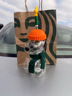 Starbucks x Snoopy Glass Cup