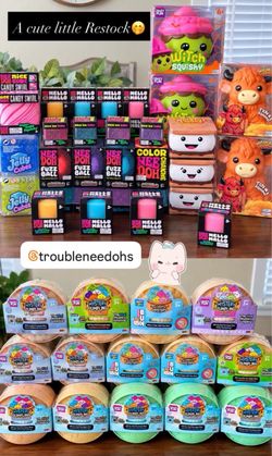 Needohs & squishies available