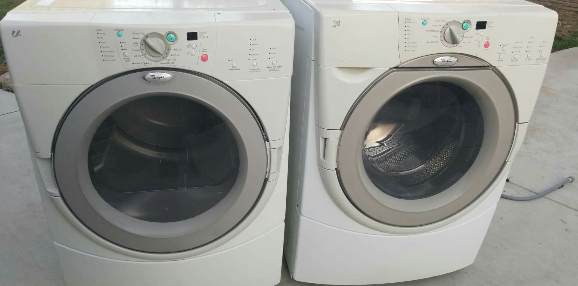 Whirlpool Duet Washer/Dryer