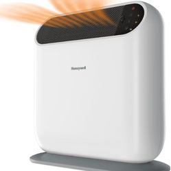 Honeywell ThermaWave 6 Ceramic Technology Space Heater, White – Ceramic Heater with Programmable Thermostat