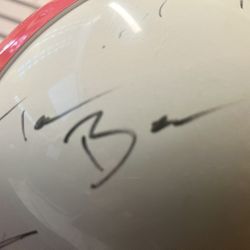 NFL Proline Fullsize Helmet Tom Brady + multiple  signatures