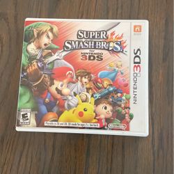 Super Smash Bros Nintendo 3DS Video Game 