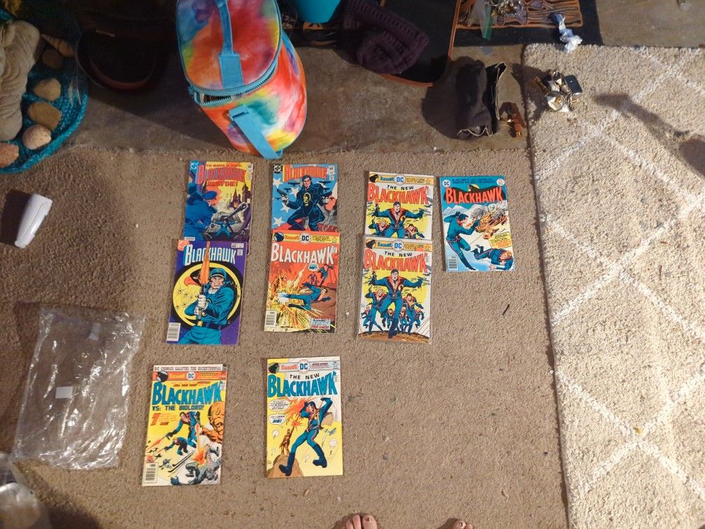 Blackhawk Comic Books