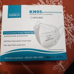 KN 95 Disposable Protective Face Masks.