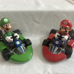 Mario Kart Figure Race Car Toy Nintendo
