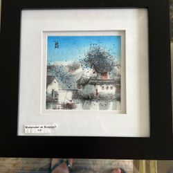 4 Seasons - Original Artwork Japanese Ink And Watercolor On Rice Paper 