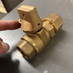 Mueller 300 - (3/4) service ball valves ($20 each) many available -