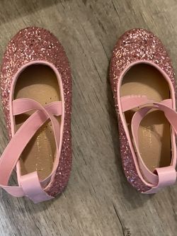 Ballerina Shoe Pink Sparkle Gently Used Size 11