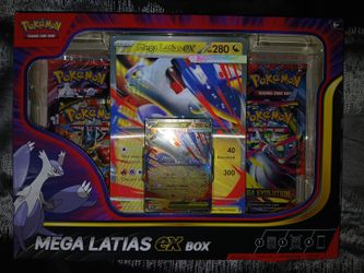 Pokémon TCG Mega Evolution Mega Latios EX Box NEW FACTORY SEALED 