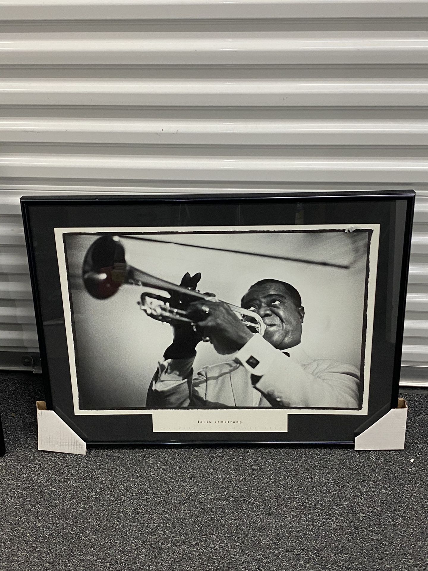 Framed Photo Louis Armstrong