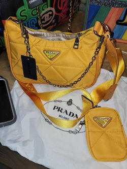Yellow Pochette Bag