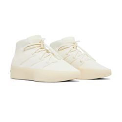 Men’s FOG x Adidas Basketball Sneakers – Triple White  [US  MEN 13.5]